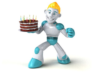 Robot - 3D Illustration