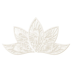 ornamental lotus flower