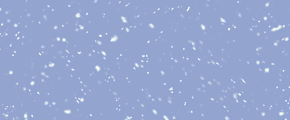 Colorful background blurry snow. Bokeh background with snowflake. Winter glittering snowflakes swirl bokeh background, backdrop with sparkling blue stars. Snowflake winter season.