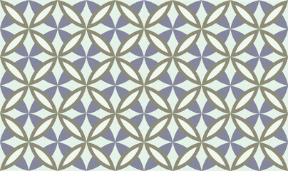 70's Retro Seamless Pattern. 60s and 70s Aesthetic Style.