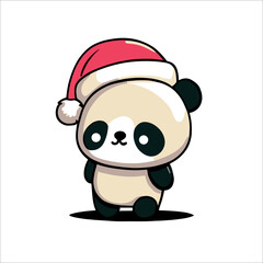 Cute Christmas Panda