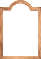 wooden frame for badge design