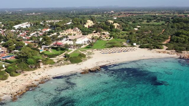 Espagne, sur l'&icirc;le de Minorque, Artrutx et cala en bosc