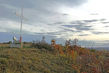 Ruster Heide mit Kreuz