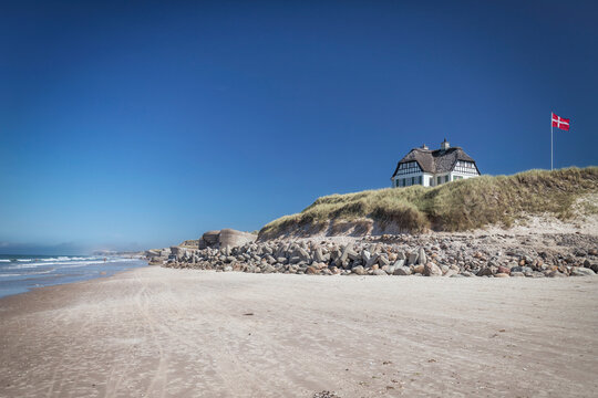 D&auml;nemark Strand bei Lokken