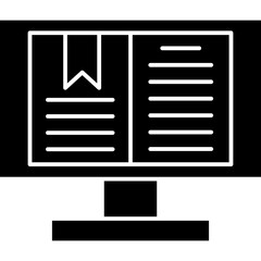 Digital Book Icon