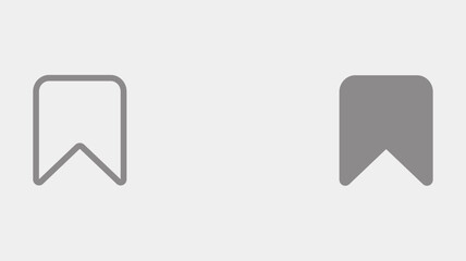 Bookmark vector icon sign symbol