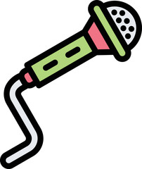 Microphone Vector Icon Design Illustration