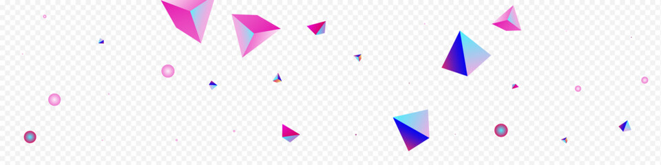 Magical Tetrahedron Vector Panoramic Transparent