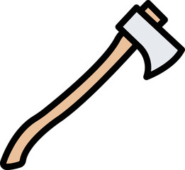 Axe Vector Icon Design Illustration