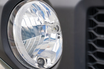 国産車 軽自動車 ヘッドライト ポジションライト 交換 LED HID 車検 法律 点検 © sugiwork