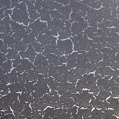 Abstract background texture of ice on glass