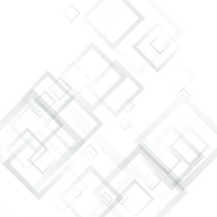 Grey Ornament Trendy Vector  Background.