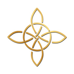 Celtic cross, logo icon