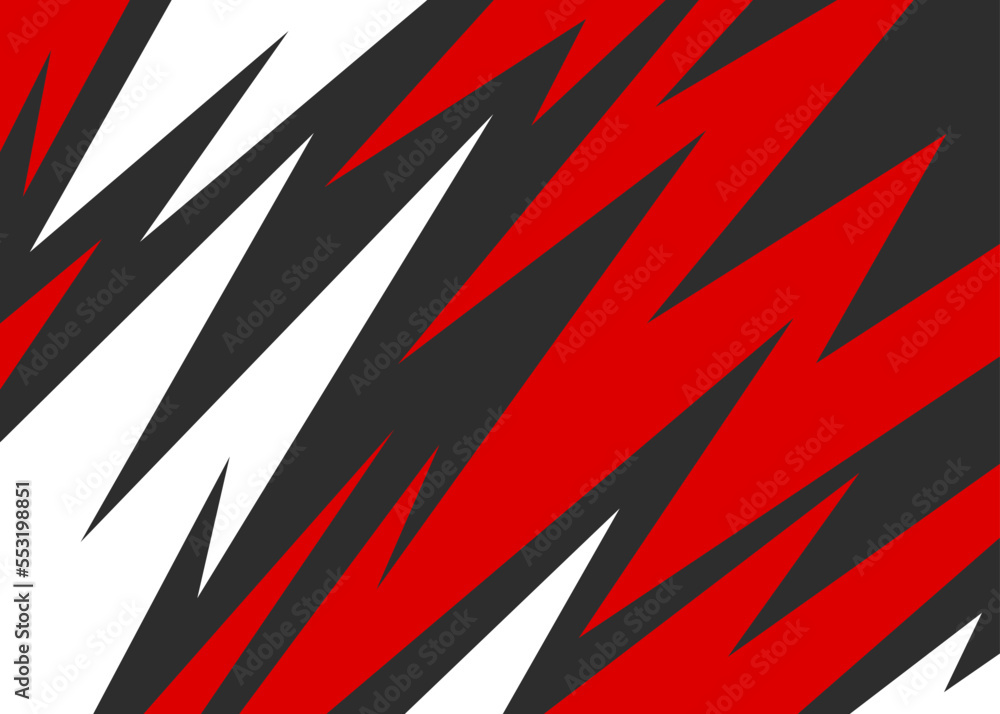 Poster abstract background with colorful sharp and arrow pattern