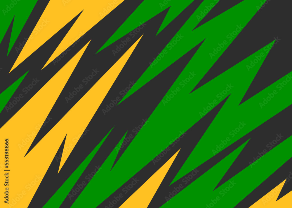 Poster abstract background with colorful sharp and arrow pattern