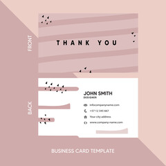 pink template for website