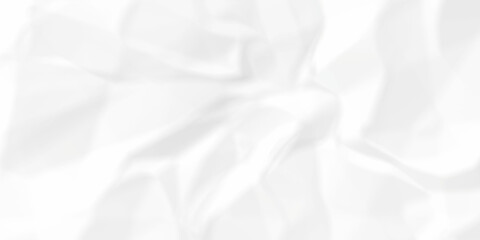White paper crumpled texture. white fabric textured crumpled white paper background. panorama white paper texture background, crumpled pattern texture backgrund.