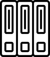 Folder Vector Icon Design Illustration