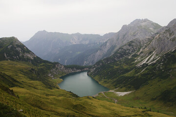 Obraz na płótnie Canvas Panorama of Tappenkarsee valley, Austria