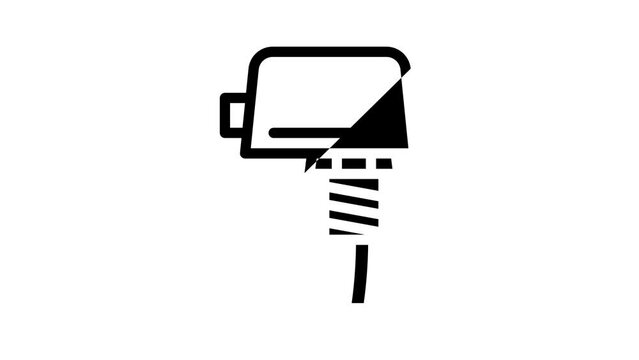 limit switch line icon animation