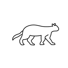 Obraz na płótnie Canvas Hand drawn animal icon