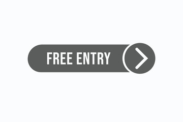 free enter  button vectors. sign label speech bubble free enter 
