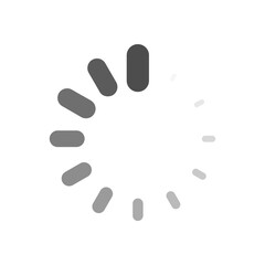 Download sign. Load icon. Load system. Data load. Loading bar. Froze computer. Vector stock illustration. Vector illustration