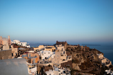 Oia, Santorini landscape images