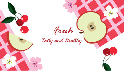 Summer picnic background