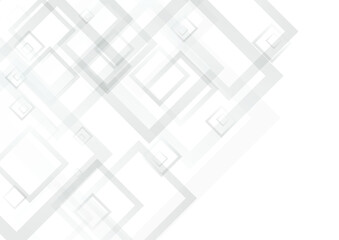 Light Square Geometry Vector  Background. Minimal