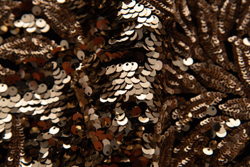 background with sequins and sparkles