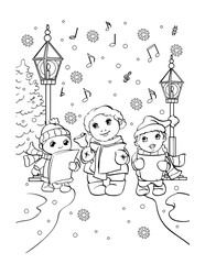 Coloring Pages, A Great Activity for Kids during the Christmas Holidays