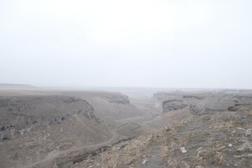 view of the mountains