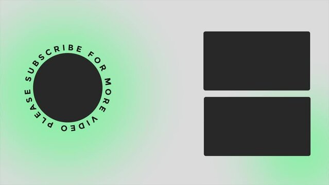 YouTube End Screen V33