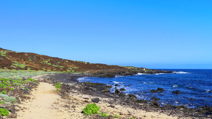 Fototapeta na wymiar Punta de la Arenita, Güímar, Tenerife