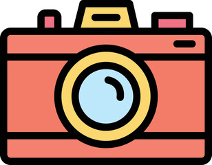 Camera Vector Icon Design Illustration