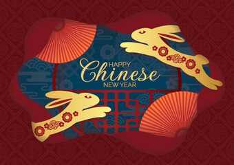 chinese new year rabbit year 2023