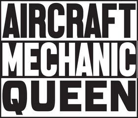 Aircraft Mechanic Queen.eps
