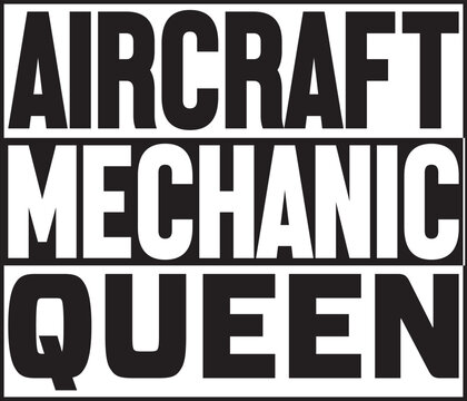 Aircraft Mechanic Queen.eps