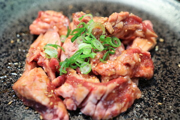 黒毛和牛焼肉（中落ちカルビ）