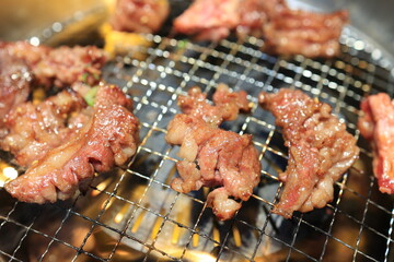 黒毛和牛焼肉（中落ちカルビ）
