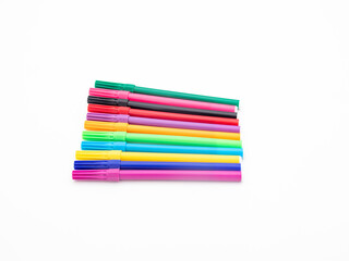 Fototapeta premium colorful felt pens