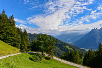 Fototapeta na wymiar Muttersberg am Madeisakopf im Lechquellengebirge, Gemeinde Nüziders,Vorarlberg, Österreich