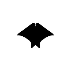 Bat icon. Simple style Halloween holiday big sale poster background symbol. Bat brand logo design element. Bat t-shirt printing. Vector for sticker.