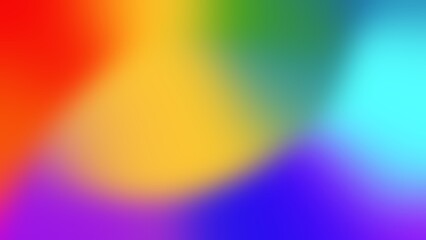 Blurred Color gradient background , wavy magenta yellow painting  , illustration wallpaper