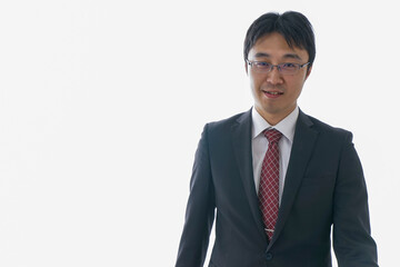 オフィスで働くビジネスマン