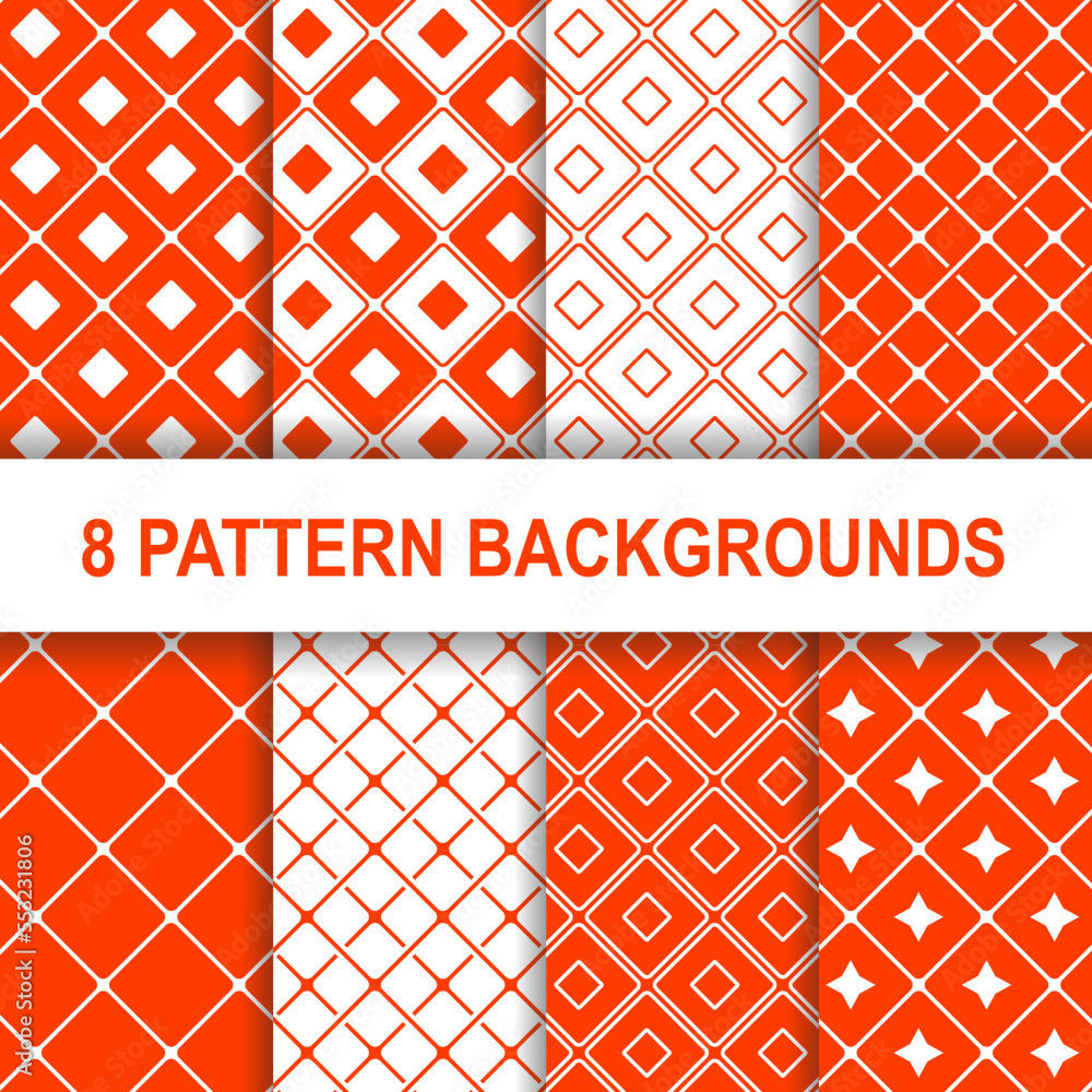 Wall mural draw simple geometric patterns for your fabric and textile