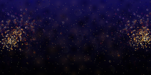 Obraz premium Light effect with lots of shiny shimmering particles. Vector star cloud with dust for Christmas decorations and invitations.
