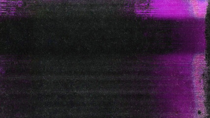 TV noise static effect, glitch effect, panoramic view